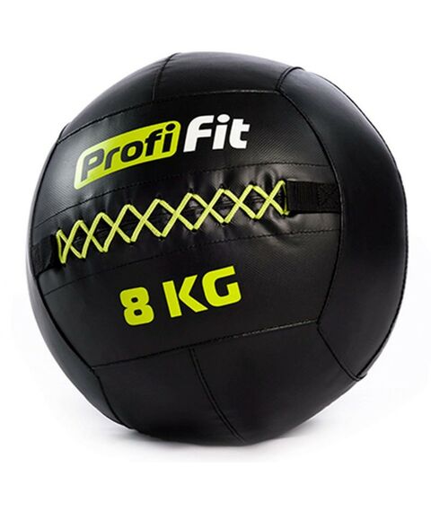 Фитнес оборудование:  Медицинбол набивной (Wallball) PROFI-FIT 8 кг фотографии