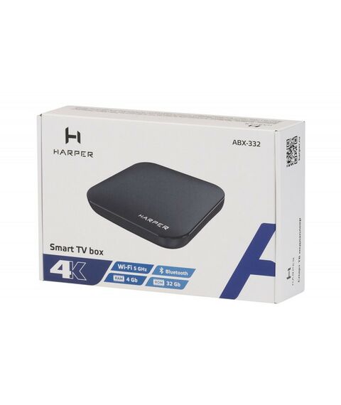 ТВ-приставки: Смарт-ТВ приставка HARPER ABX-332 фотографии