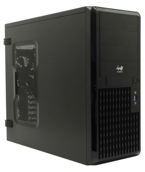 Корпуса компьютерные: Корпус INWIN PE689 Black Miditower без БП ATX 2xUSB 3.0+Fan+Audio+2SATА [6141921] фотографии