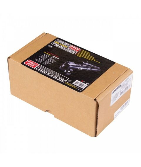 Пневмошлифмашины: Пневматическая угловая шлифовальная машина (УШМ) MIGHTY SEVEN QB-193L 75 мм, 13500 об/мин, с рычажным выключателем фотографии