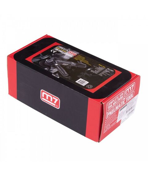 Пневмошлифмашины: Пневматическая угловая шлифовальная машина (УШМ) MIGHTY SEVEN QB-194L 100 мм, 12000 об/мин, с рычажным выключателем фотографии