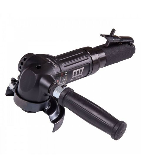 Пневмошлифмашины: Пневматическая угловая шлифовальная машина (УШМ) MIGHTY SEVEN QB-194L 100 мм, 12000 об/мин, с рычажным выключателем фотографии