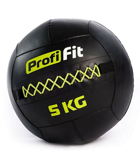 Фитнес оборудование:  Медицинбол набивной (Wallball) PROFI-FIT 5 кг фотографии