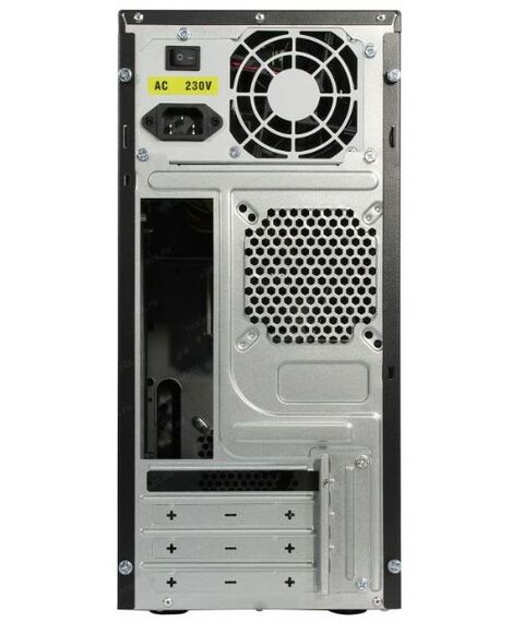 Корпуса компьютерные: Корпус PowerMAN ES722 Black Minitower 400W 2*USB 2.0, HD, Audio mATX [6111491] фотографии
