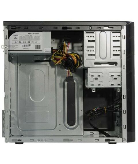 Корпуса компьютерные: Корпус PowerMAN ES722 Black Minitower 400W 2*USB 2.0, HD, Audio mATX [6111491] фотографии