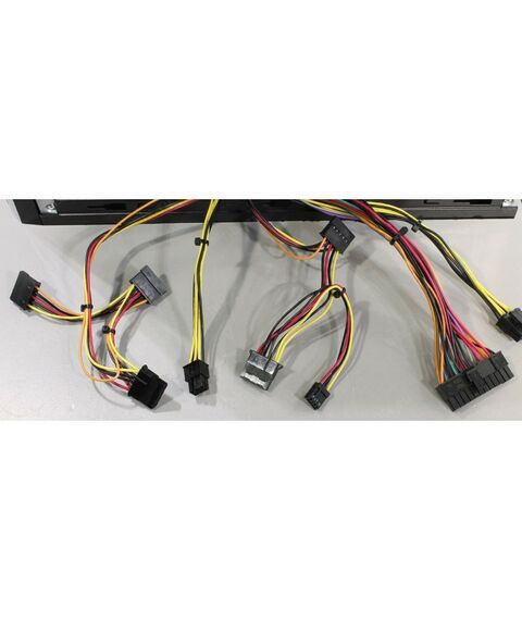 Корпуса компьютерные: Корпус PowerMAN ES722 Black Minitower 400W 2*USB 2.0, HD, Audio mATX [6111491] фотографии