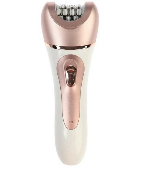 Эпиляторы: Эпилятор Sakura SA-5541WP 10 насадок, 2 скорости, подсветка, АКБ, розово-белый фотографии