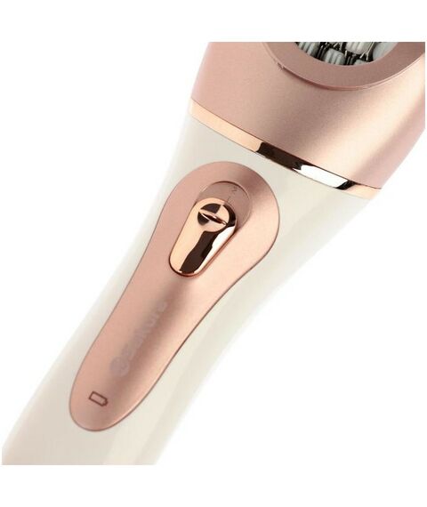 Эпиляторы: Эпилятор Sakura SA-5541WP 10 насадок, 2 скорости, подсветка, АКБ, розово-белый фотографии