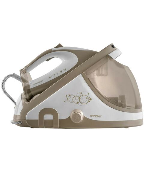 Отпариватели и пароочистители: Парогенератор Endever Delta-400 белый/бежевый [90305] фотографии