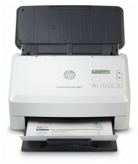 Сканеры: Сканер HP ScanJet Enterprise Flow 5000 s5 потоковый, протяжный, А4, 130 стр/мин [6FW09A] фотографии