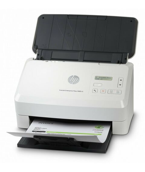 Сканеры: Сканер HP ScanJet Enterprise Flow 5000 s5 потоковый, протяжный, А4, 130 стр/мин [6FW09A] фотографии
