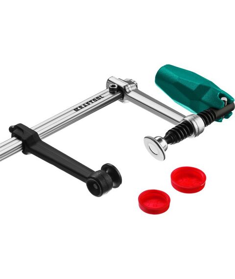 Тиски, струбцины, наковальни, верстаки: Струбцина KRAFTOOL UNIVERSAL UF-400/80 тип F 400/80 мм [32018-080-400] фотографии