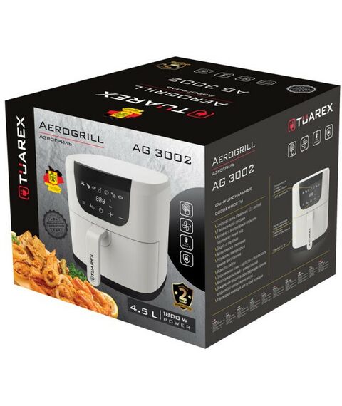 Аэрогрили: Аэрогриль Tuarex AG-3002 цвет белый, 1800 Вт. [90316] фотографии