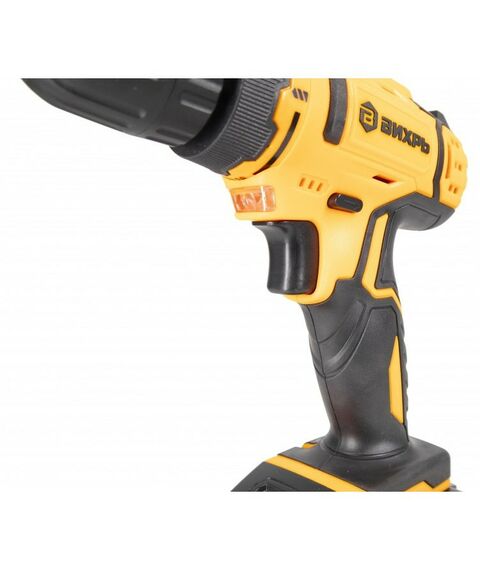 Дрели и шуруповерты: Дрель-шуруповерт аккумуляторная Вихрь ДА-16Л-2К безударный, быстрозажимной, 400/1400 об/мин, 42/20 Нм, 16 В, 2 А*ч, 1.3 кг, кейс [72/14/32] фотографии