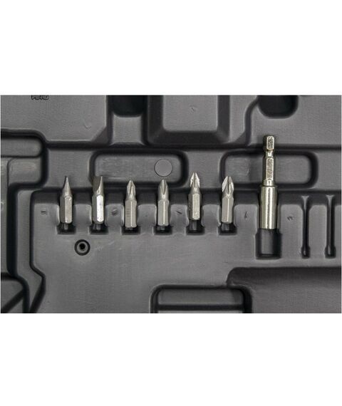 Дрели и шуруповерты: Дрель-шуруповерт аккумуляторная Вихрь ДА-16Л-2К безударный, быстрозажимной, 400/1400 об/мин, 42/20 Нм, 16 В, 2 А*ч, 1.3 кг, кейс [72/14/32] фотографии