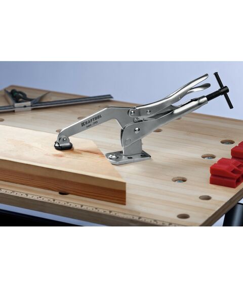 Тиски, струбцины, наковальни, верстаки: Зажимная струбцина KRAFTOOL HH-70 90/70 мм [32220] фотографии