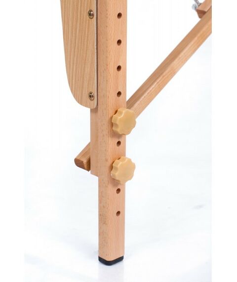 Массажные столы:  Массажный складной стол Mizomed Standart 2 крем фотографии