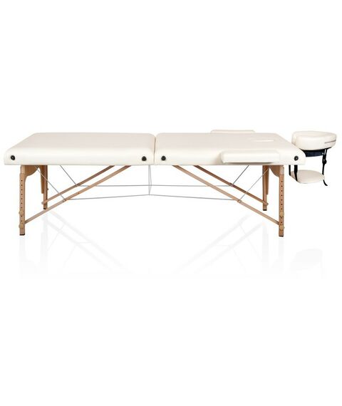 Массажные столы:  Массажный складной стол Mizomed Standart 2 крем фотографии
