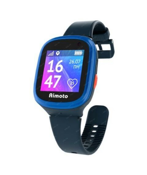 Детские часы с GPS-трекером: Умные часы Aimoto START 2 KNOPKA BLACK [9900202] фотографии