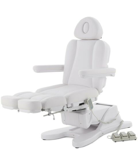 Педикюрные кресла:  Педикюрное кресло (электрическое) 3 мотора MED-MOS ММКП-3, Белый [КО-196DP-00] фотографии