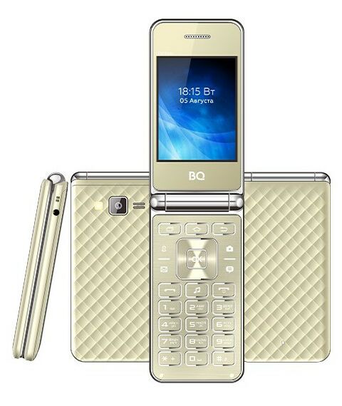 Сотовые телефоны GSM: Мобильный телефон BQ 2840 Fantasy Gold фотографии