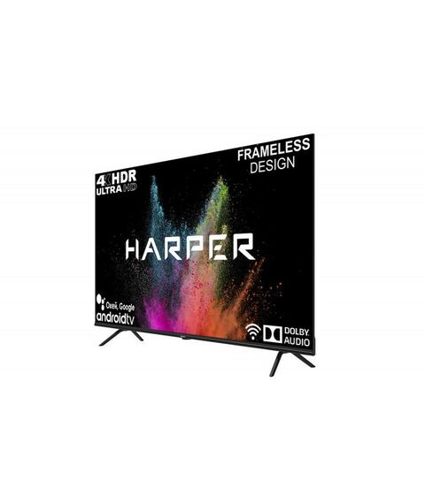 ЖК-телевизоры: ЖК-телевизор HARPER 55U770TS 55" 3840x2160, HDMI, LAN, WiFi, BT, USB, DVB-T2, SmartTV фотографии