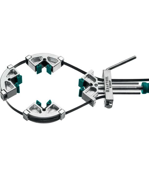 Тиски, струбцины, наковальни, верстаки: Ременная струбцина KRAFTOOL ВС-70 7 м [32207-2] фотографии