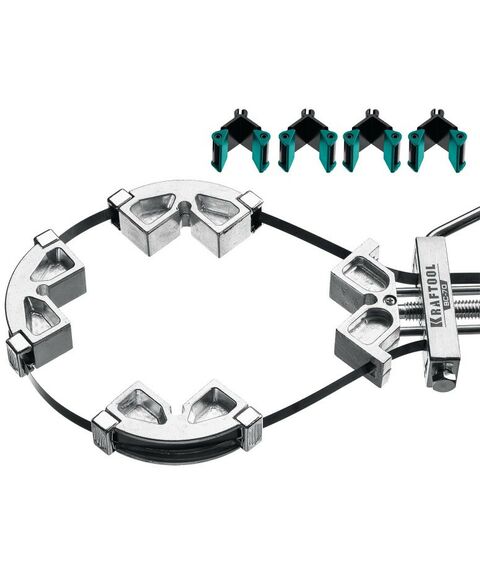 Тиски, струбцины, наковальни, верстаки: Ременная струбцина KRAFTOOL ВС-70 7 м [32207-2] фотографии