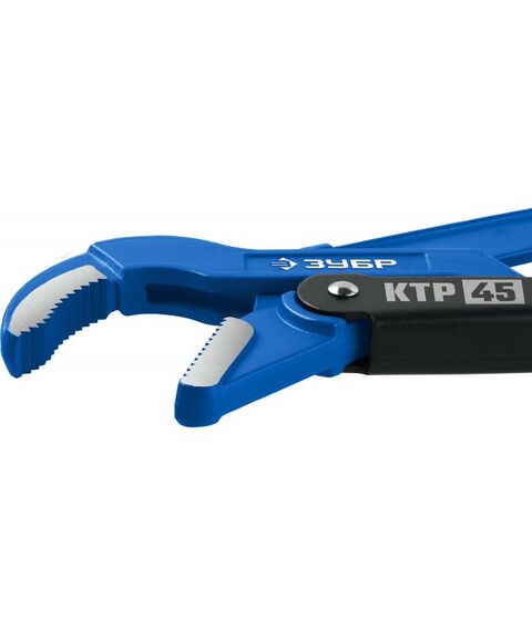 Столярно-слесарный инструмент: Ключ трубный Зубр КТР-45 №3 изогнутые губки [27337-3_z02] фотографии