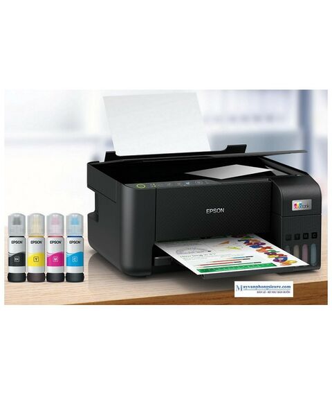Многофункциональные устройства: МФУ Epson EcoTank L3210 A4, струйное МФУ, 33стр/мин, 5760x1440dpi, 4 краски, USB2.0 фотографии