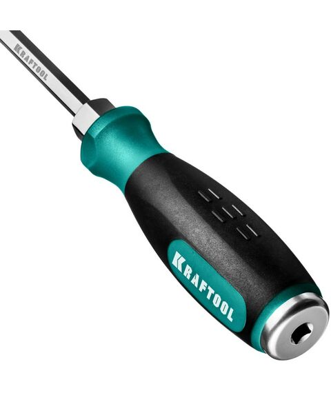 Отвертки: Набор ударных отверток KRAFTOOL IMPACT 25025 6 шт сквозной стержень Cr-Mo фотографии