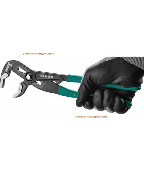 Столярно-слесарный инструмент: Переставные клещи KRAFTOOL KAYMAN 300 мм [22353-30] фотографии