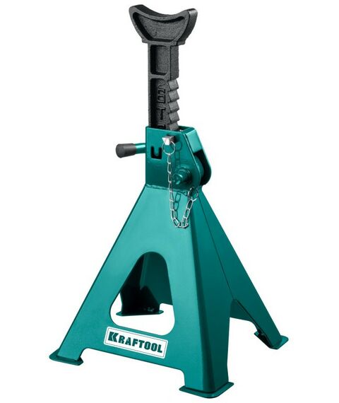 Домкраты: Подставка страховочная усиленная со штифтом KRAFTOOL S-PIN 6т 415-605мм [43465-6] фотографии