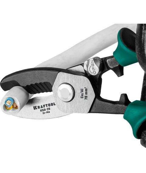 Кабелерезы: Кабелерез KRAFTOOL KSD-20 с двойными режущими кромками [23332-20] фотографии