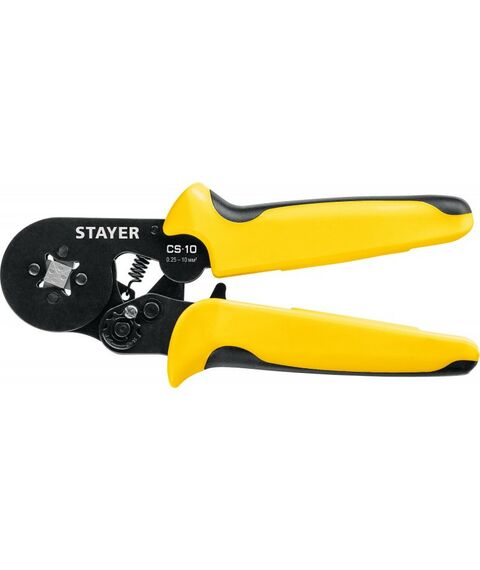 Электромонтажный инструмент: Пресс-клещи STAYER Professional CS-10 для втулочных наконечников 0.25 - 10 мм.кв [44447] фотографии