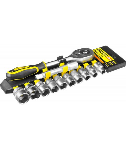 Наборы инструментов и ключи: набор торцовых головок STAYER RSS 12L 12 предметов [27750-H12] фотографии