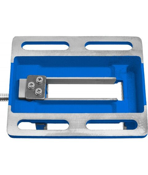 Тиски, струбцины, наковальни, верстаки: Станочные сверлильные тиски Зубр 100 мм [32721] фотографии