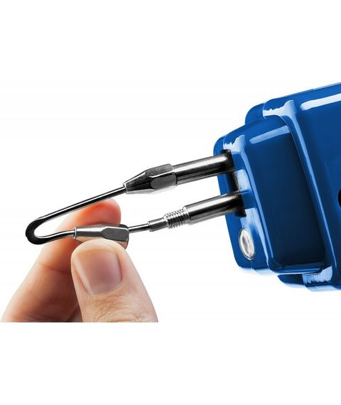 Паяльное оборудование: Импульсный паяльник в наборе Зубр 55412-H4 150Вт, нагрев 6 сек., канифоль, припой, 2 сменных жала, в кейсе фотографии