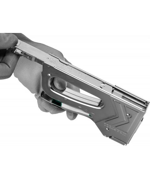 Степлеры: Стальной рессорный степлер KRAFTOOL HARD-140 тип 140(6-16мм)/300/500 [3185] фотографии