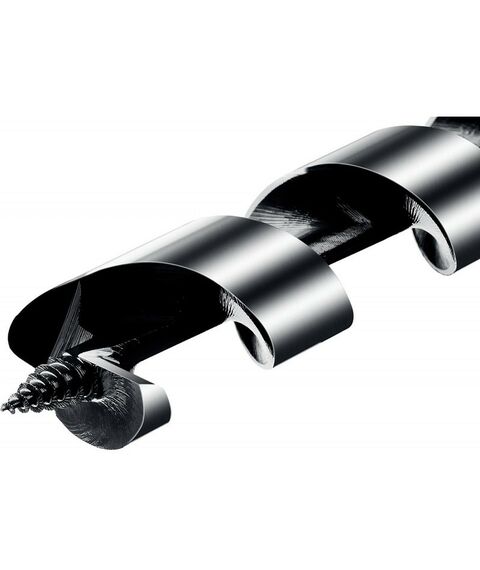 Буры, пики, коронки, сверла: Сверло левиса по дереву Зубр 35x450/360мм шестигранный хвостовик [2948-450-35_z02] фотографии