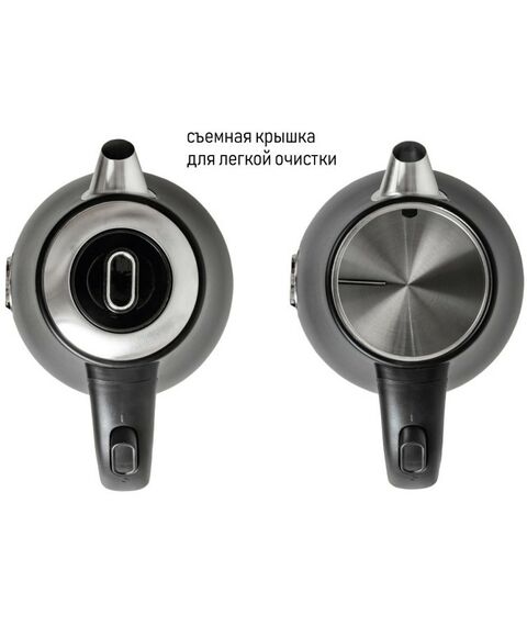 Чайники, термопоты: Чайник JVC JK-KE1717 black фотографии