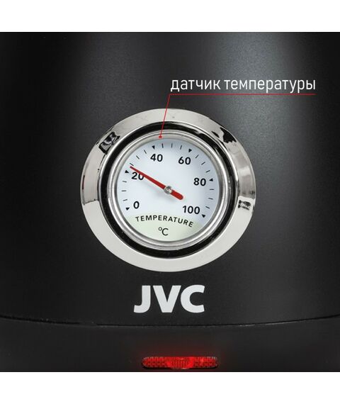 Чайники, термопоты: Чайник JVC JK-KE1717 black фотографии