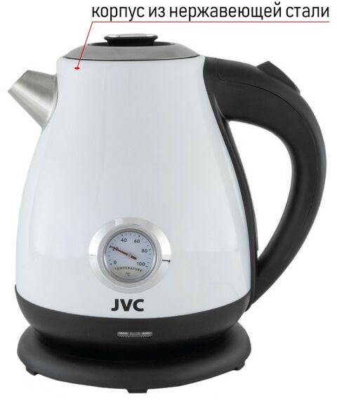 Чайники, термопоты: Чайник JVC JK-KE1717 white фотографии