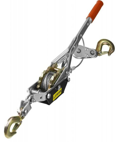Лебедки, тали, тельферы: Лебедка рычажная тросовая STAYER MAXPull 2т/3м [4310-2] фотографии