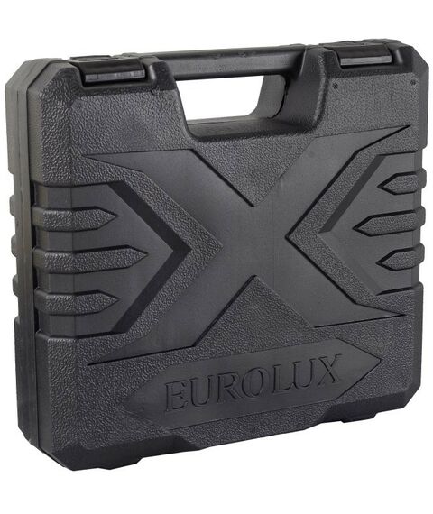 Дрели и шуруповерты: Дрель-шуруповерт аккумуляторная Eurolux ДА-12/2Li безударный, быстрозажимной, 0-400, 0-1400 об/мин, 25/13 Нм, 12В, 1.5 А*ч, 0.96 кг, кейс [72/14/38] фотографии