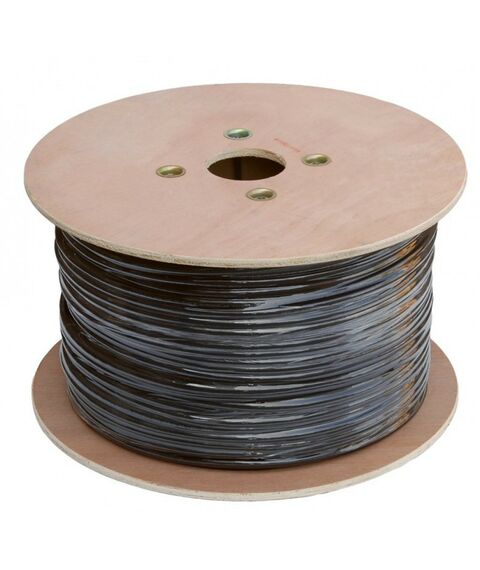 Кабель и разъемы: Кабель Netlan EC-UF010-5-PE-BK-3 F/UTP 10 пар, Кат.5, внешний, PE -40C, одножильный, 100МГц, черный, 305м фотографии