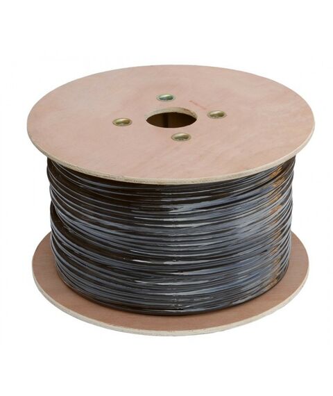 Кабель и разъемы: Кабель Netlan EC-UU025-5-PE-BK-3 U/UTP 25 пар, Кат.5, внешний, PE -40C, одножильный, 100МГц, черный, 305м фотографии