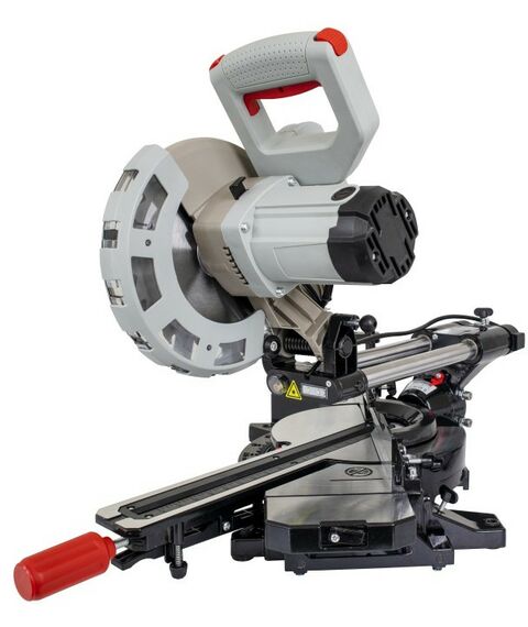 Торцовочные пилы: Торцовочная пила РЕСАНТА ТП-210ПЛ 1800 Вт, 5000 об/мин, диск 210 мм, лазер, протяжка [75/18/4] фотографии