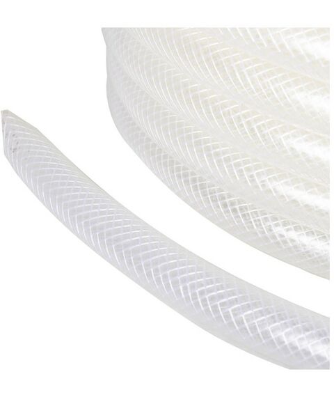 Шланги, системы водопровода и автополива: Шланг поливочный Вихрь Силикон трёхслойный армированный 3/4", 50м прозрачный [73/7/2/32] фотографии