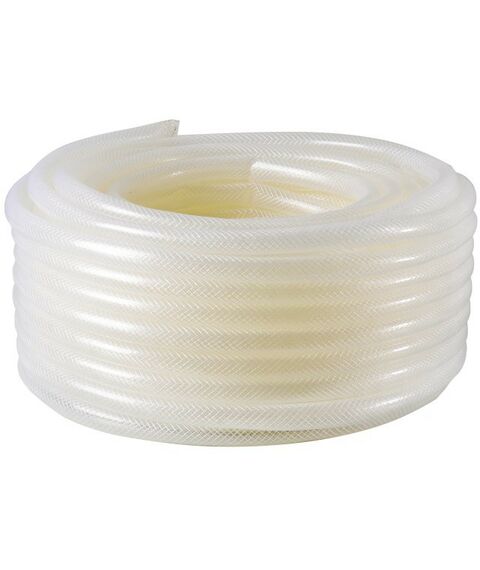 Шланги, системы водопровода и автополива: Шланг поливочный Вихрь Силикон трёхслойный армированный 3/4", 50м прозрачный [73/7/2/32] фотографии